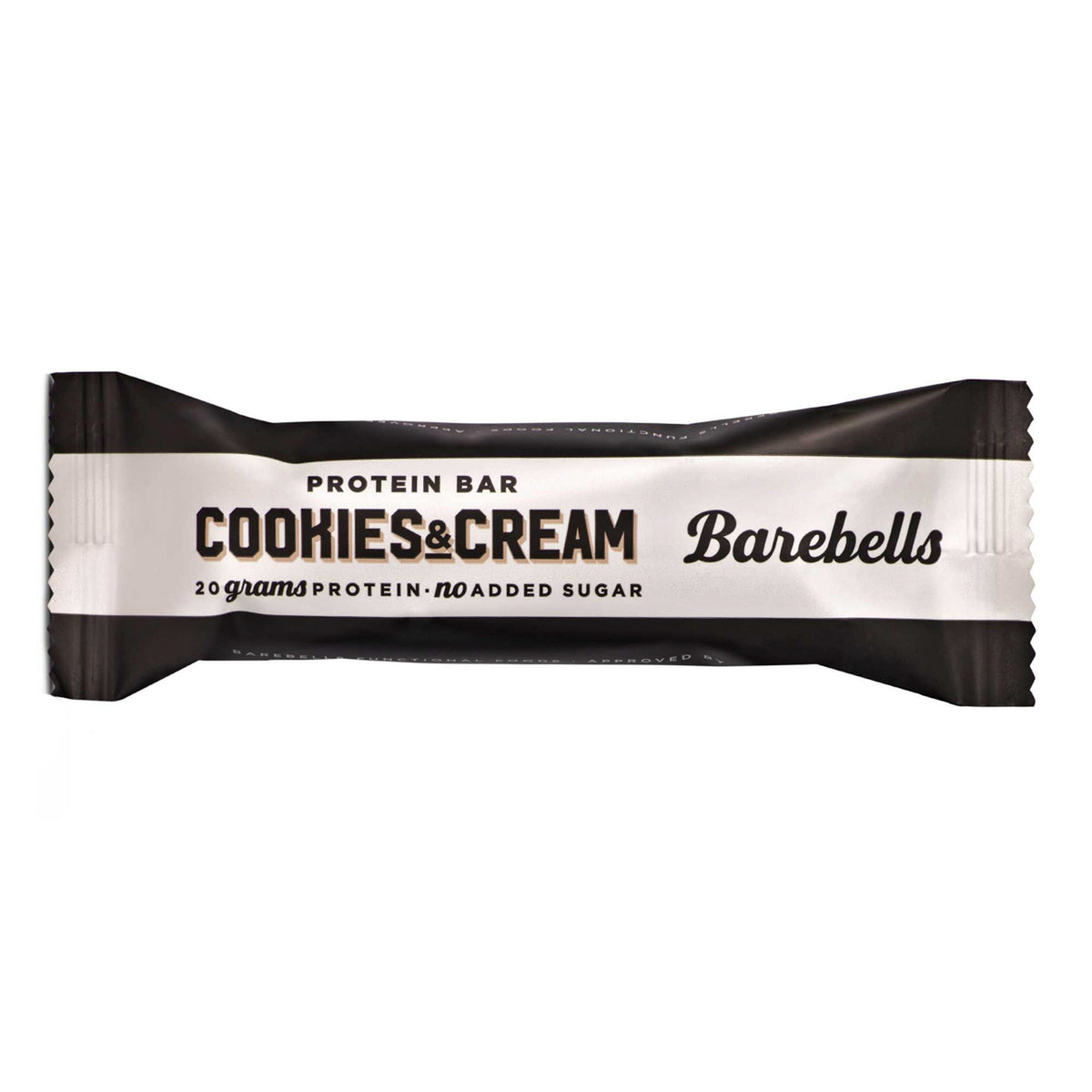 Barebells Cookies and Cream protein bar