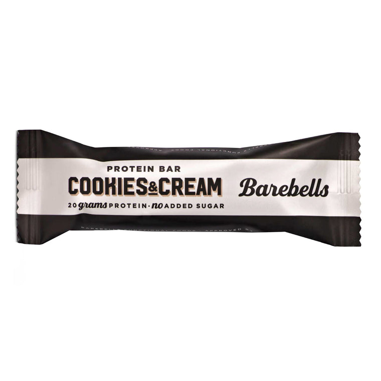 Barebells Cookies and Cream protein bar