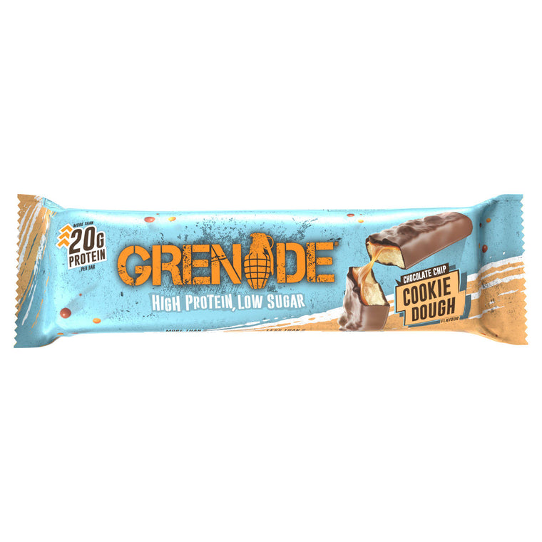 Grenade Chocolate Chip Cookie Dough protein bar