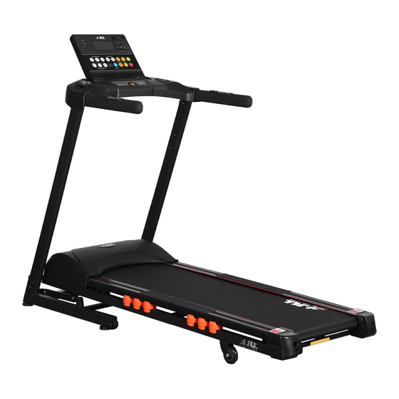 JLL T350 folding treadmill full product view