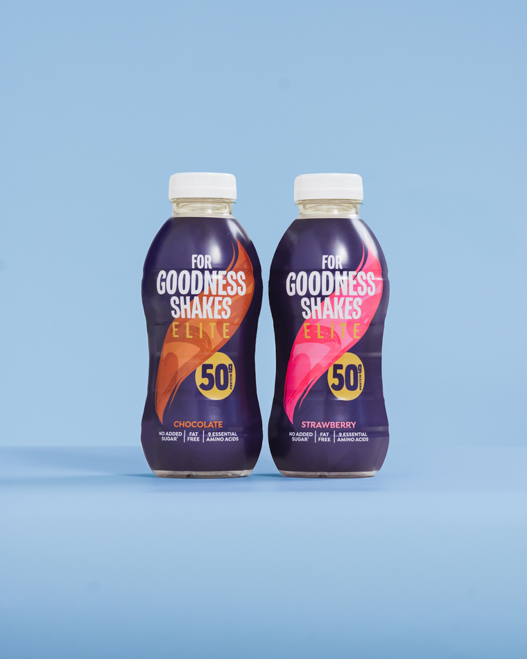 For Goodness Shakes Elite 50g protein shakes