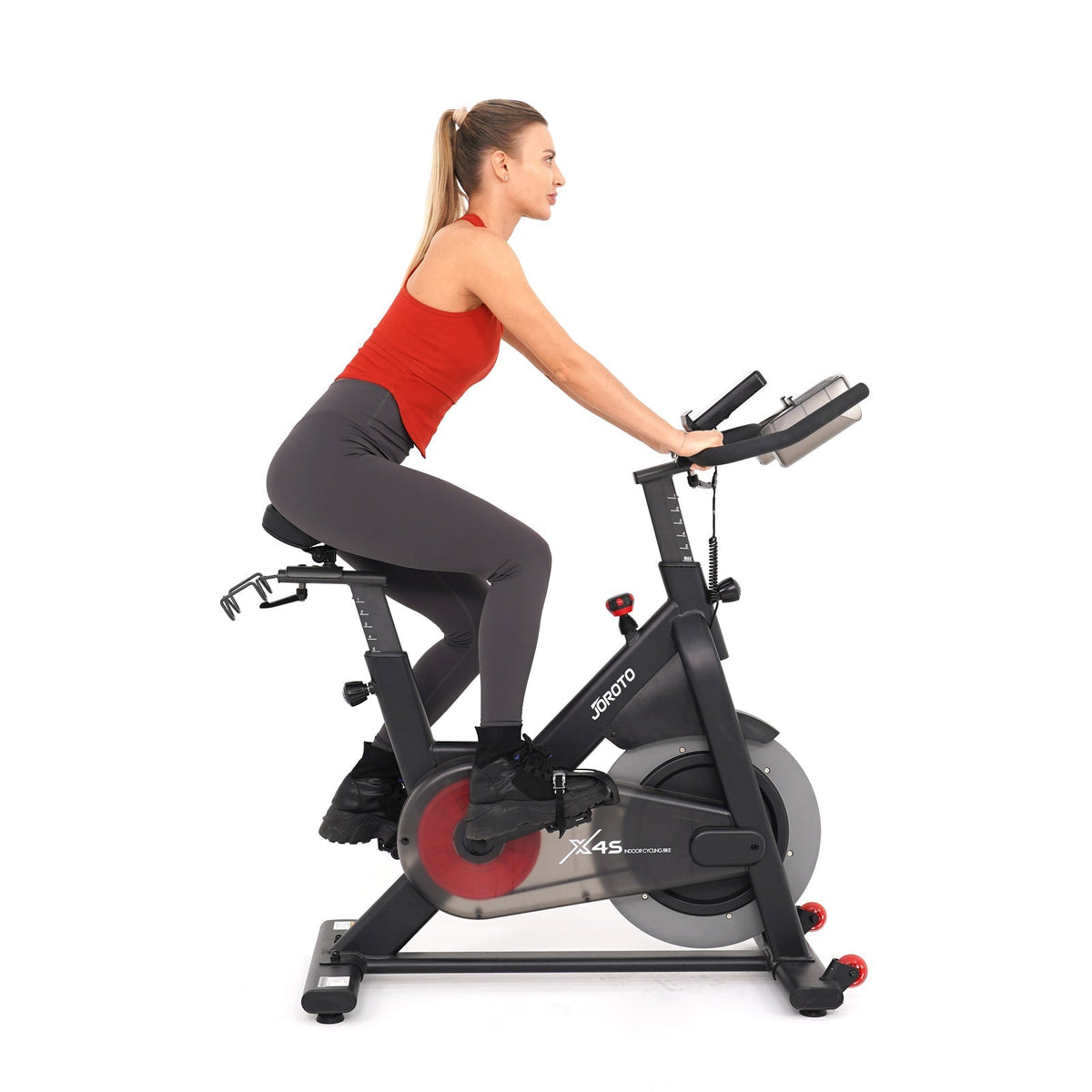JOROTO X4S exercise bike side view